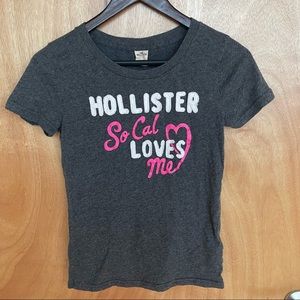 Hollister Dark Gray T Shirt